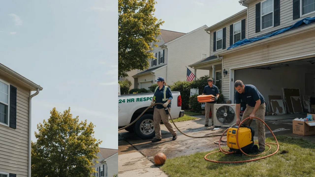 Emergency Water Damage Restoration in Adamsville, PA near me